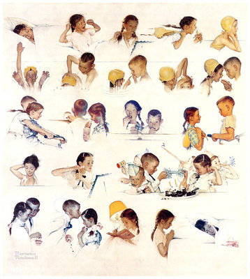 1952 A Day in the Life of a Little Girl (by Norman Rockwell).jpg